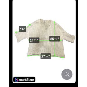 Knotty  St.Michaels hand knit sweater O/S